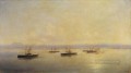 fleet in sevastopol 1890 Romantic Ivan Aivazovsky Russian